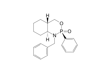 (2S,4aS,8aS)-trans-1-benzyl-2-phenyl-4a,5,6,7,8,8a-hexahydro-4H-benzo[d][1,3,2]oxazaphosphinine 2-oxide