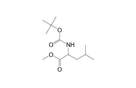 Metyl 2(s)-(tert-butoxycarbonyl)amino-4-methylpentanoate