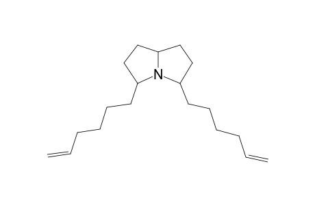 3,5-di(5-Hexenyl)pyrrolizidine