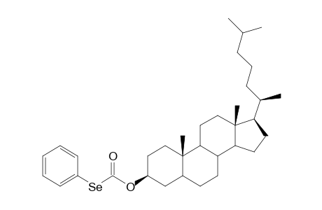 3.beta.-Chlestanyl (phenylseleno)formate