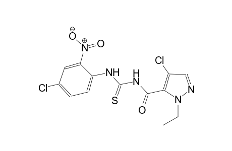 N-[(4-chloro-1-ethyl-1H-pyrazol-5-yl)carbonyl]-N'-(4-chloro-2-nitrophenyl)thiourea