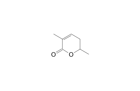 2H-Pyran-2-one, 5,6-dihydro-3,6-dimethyl-