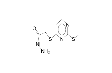 2-(2-methylthio-4-pyrimidinylthio)acethydrazide