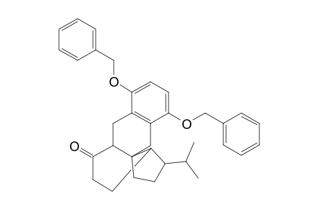 Cyclopenta[d]anthracene, 3-isopropyl-8,11-bis(benzyloxy)-6(6aH)-oxo-1,2,3,3a,4,5,7,12-octahydro-