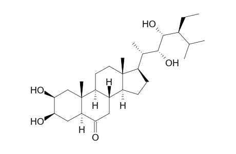(22R,23R)-2.beta.,3.beta.,22,23-Tetrahydroxy-5.alpha.-stigmastan-6-one
