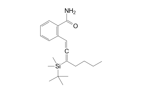 2-[3-(tert-Butyldimethylsilyl)hepta-1,2-dien-1-yl]benzamide