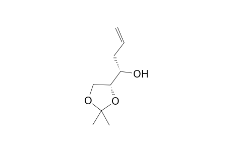 (1S)-1-[(4R)-2,2-Dimethyl-1.3-dioxolan-4-yl]but-3-en-1-ol