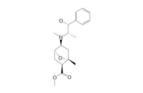 (1S,2S,4S,5S)-METHYL-5-[N-[(1S,2S)-1-HYDROXY-1-PHENYLPROPAN-2-YL]-N-METHYLAMINO]-1-METHYL-7-OXA-BICYCLO-[2.2.1]-HEPTANE-2-CARBOXYLATE