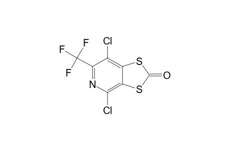 4,7-DICHLORO-6-TRIFLUOROMETHYL-1,3-DITHIOLO-[4.5-C]-PYRIDINE-2-ONE