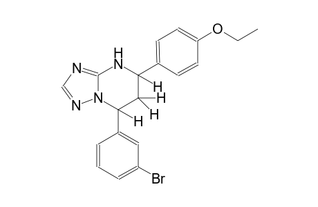 [1,2,4]triazolo[1,5-a]pyrimidine, 7-(3-bromophenyl)-5-(4-ethoxyphenyl)-4,5,6,7-tetrahydro-