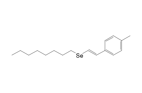 (E)-(4-Methylstyryl)(octyl)selane
