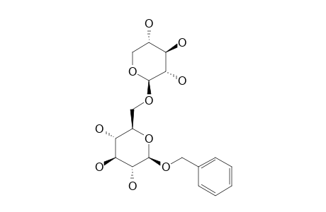 BENZYLALCOHOL-O-(6'-O-BETA-D-XYLOPYRANOSYL)-BETA-D-GLUCOPYRANOSIDE