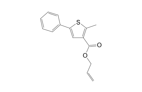 Allyl 2-methyl-5-phenylthiophene-3-carboxylate