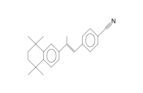 1-(4-Cyano-phenyl)-2-(5,5,8,8-tetramethyl-5,6,7,8-tetrahydro-2-naphthyl)-(E)-propene