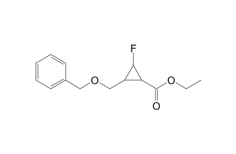 Ethyl 2-[(benzyloxy)methyl]-3-fluorocyclopropane-1-carboxylate