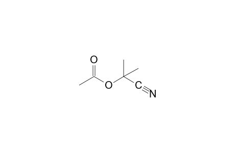 2-methyllactonitrile, acetate (ester)