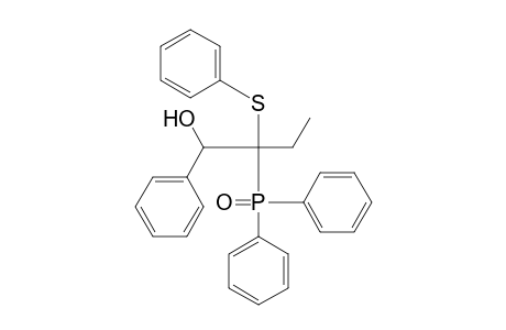Benzenemethanol, .alpha.-[1-(diphenylphosphinyl)-1-(phenylthio)propyl]-