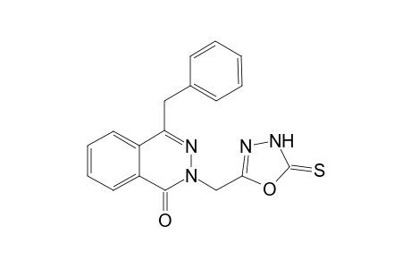 5-[(4-Benzyl-1(2H)-oxophthalazin-1(2H)-2-yl)methyl]-1,3,4-oxadiazol-2-thione