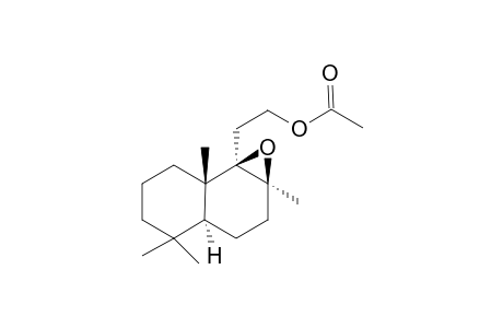 (5S,8S,9R,10S)-8,9-Epoxybicyclo-homofarnes-12-yl acetate