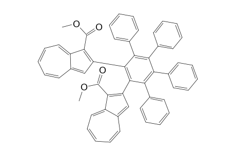 1,2-BIS-(1-METHOXYCARBONYL-2-AZULENYL)-3,4,5,6-TETRAPHENYLBENZENE