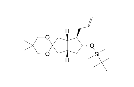 [[(3AS',4'R,5'R,6A'R)-4'-ALLYL-5,5-TRIMETHYLHEXAHYDRO-1'H-SPIRO-(1,3-DIOXANE-2,2'-PENTALEN)-5'-YL]-OXY]-(TERT.-BUTYL)-DIMETHYLSILANE