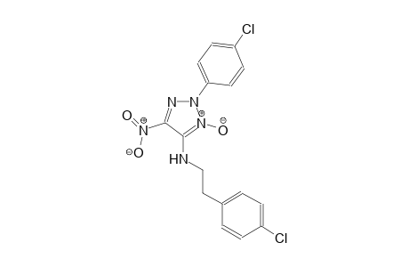 2-(4-chlorophenyl)-N-[2-(4-chlorophenyl)ethyl]-5-nitro-2H-1,2,3-triazol-4-amine 3-oxide