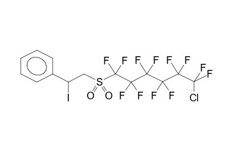 6-CHLORODODECAFLUOROHEXYL(2-IODO-2-PHENYLETHYL)SULPHONE