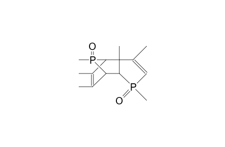 2,3,5,8,9,10-Hexamethyl-5,10-diphospha-tricyclo(5.2.1.0/2,6/)deca-3,8-diene 5,10-dioxide