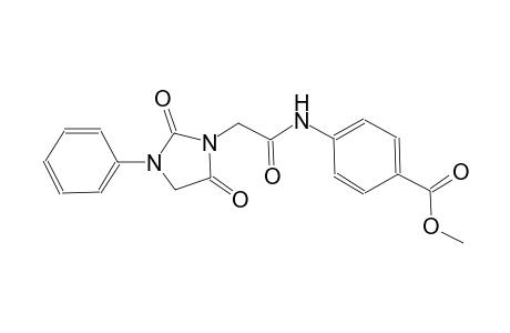 methyl 4-{[(2,5-dioxo-3-phenyl-1-imidazolidinyl)acetyl]amino}benzoate