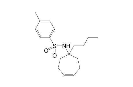 N-(1-Butylcyclohept-4-en-1-yl)-4-methylbenzenesulfonamide