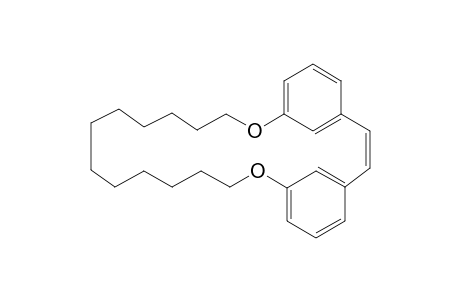 1,4(1,3)-Dibenzena-5,18-dioxacyclooctadecaphane-2-ene