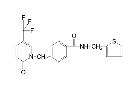 alpha-[2-OXO-5-(TRIFLUOROMETHYL)-1(2H)-PYRIDYL]-N-(2-THENYL)-p-TOLUAMIDE