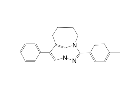 1-(4-methylphenyl)-4-phenyl-5,6,7,8-tetrahydro-2,2a,8a-triazacyclopenta[cd]azulene