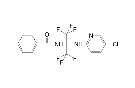 N-{2-[(5-chloropyridin-2-yl)amino]-1,1,1,3,3,3-hexafluoropropan-2-yl}benzamide