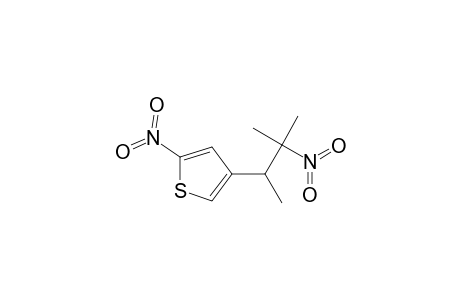 Thiophene, 4-(1,2-dimethyl-2-nitropropyl)-2-nitro-