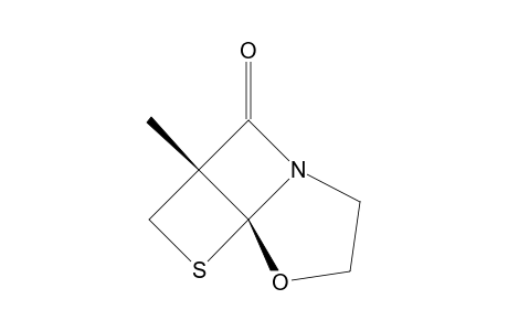 4-METHYL-3-OXA-2-THIA-6-AZATRICYCLO-[4.3.0.0]-NONAN-4-ONE
