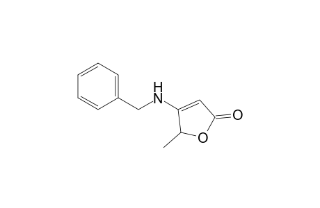 2-methyl-3-[(phenylmethyl)amino]-2H-furan-5-one
