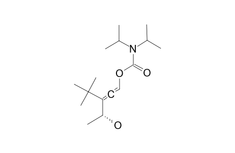 (AS,R)-3-(1-HYDROXYETHYL)-4,4-DIMETHYLPENTA-1,2-DIENYL-N,N-DIISOPROPYLCARBAMATE