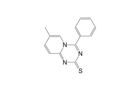 2H-pyrido[1,2-a][1,3,5]triazine-2-thione, 7-methyl-4-phenyl-