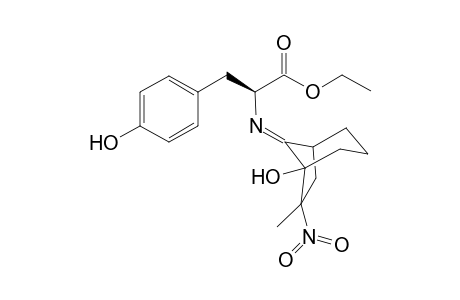 (7-exo)-N-(1-Hydroxy-7-methyl-7-nitro[bicyco[3.2.1]octane-8-ylidene-L-tyrosine)-ethyl ester