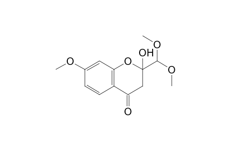 2-(Dimethoxymethyl)-2-hydroxy-7-methoxychromanone