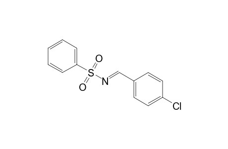 N-(4-Chlorobenzylidene)-benzenesulfonamide