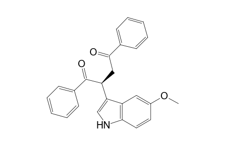 (S)-2-(5-Methoxy-1H-indol-3-yl)-1,4-diphenylbutane-1,4-dione