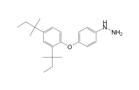 Hydrazine, [4-[2,4-bis(1,1-dimethylpropyl)phenoxy]phenyl]-