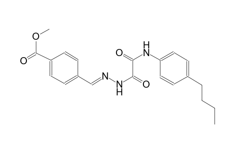 benzoic acid, 4-[(E)-[[2-[(4-butylphenyl)amino]-1,2-dioxoethyl]hydrazono]methyl]-, methyl ester