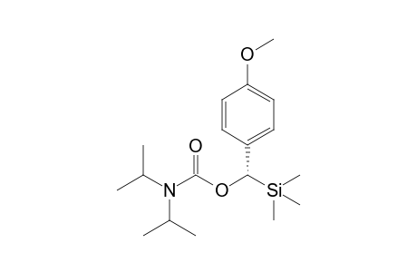 (-)-(S)-(4-Methoxyphenyl)(trimethylsilyl)methyl N,N-Diisopropylcarbamate