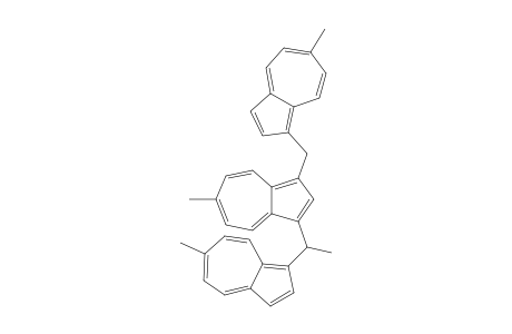 1-( 6'-Methylazulen-1'-yl)methyl-3-(6''-methylazulen-1"-yl)ethyl-6-methylazulene