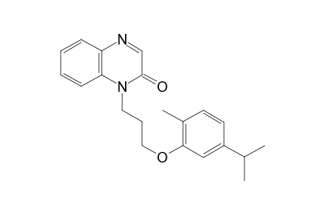 1-(3-(5-isopropyl-2-methylphenoxy)propyl)quinoxalin-2(1H)-one