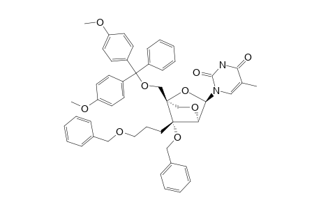 (1R,3R,4R,7S)-7-BENZYLOXY-7-(3-BENZYLOXY)-PROPYL-1-(4,4'-DIMETHOXYTRITYL)-OXYMETHYL-3-(THYMIN-1-YL)-2,5-DIOXABICYCLO-[2.2.1]-HEPTANE