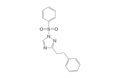1-(benzenesulfonyl)-3-phenethyl-1,2,4-triazole